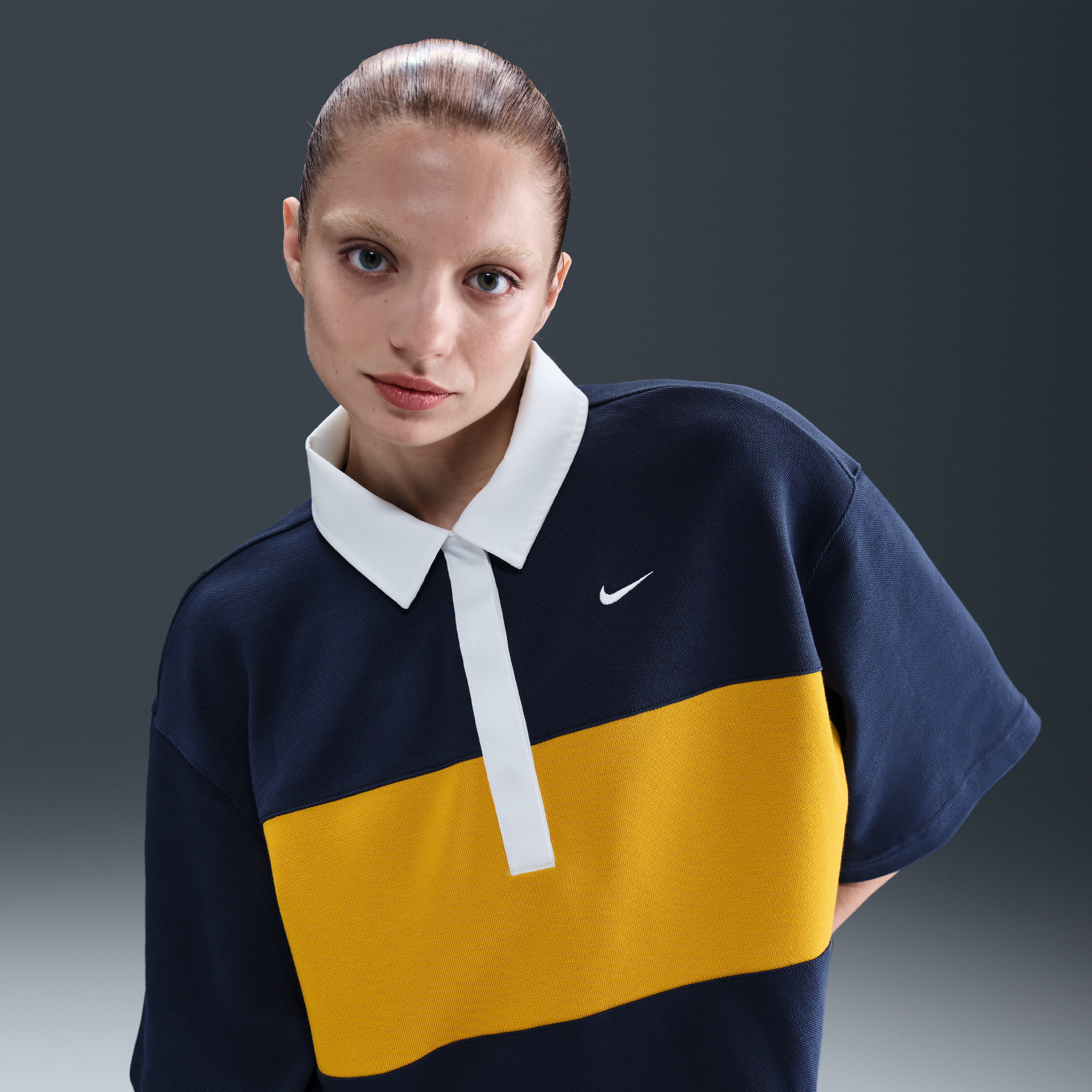 売れ筋商品|||ナイキ カットソー トップス レディース Women's Navy Kansas City s City Connect Wordmark T-Shirt Navy Nike Women's Swoosh Sleeve rLegend Tee | Product | SanMar